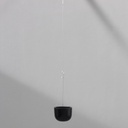 Black Hanging Pot D20cm x H15cm