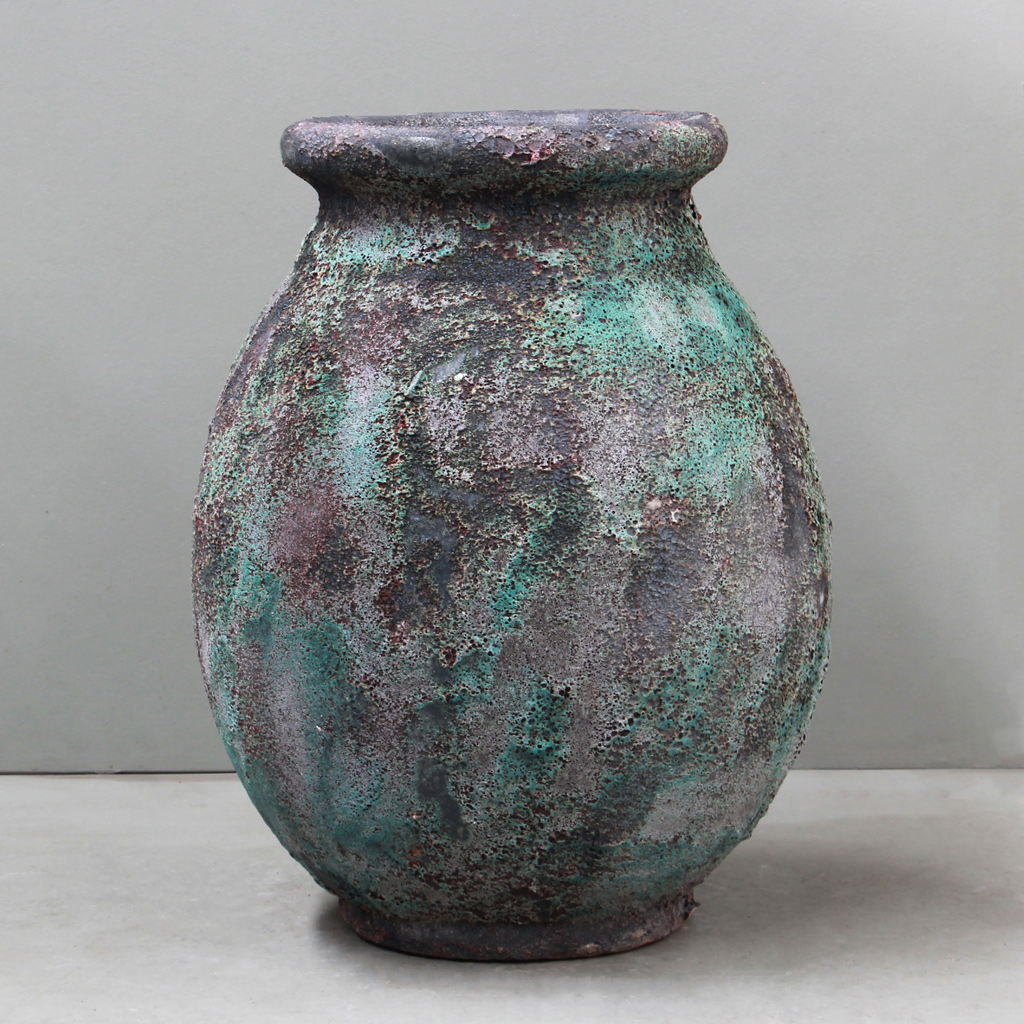 Midnight Green Olive Jar D63cm x H73cm