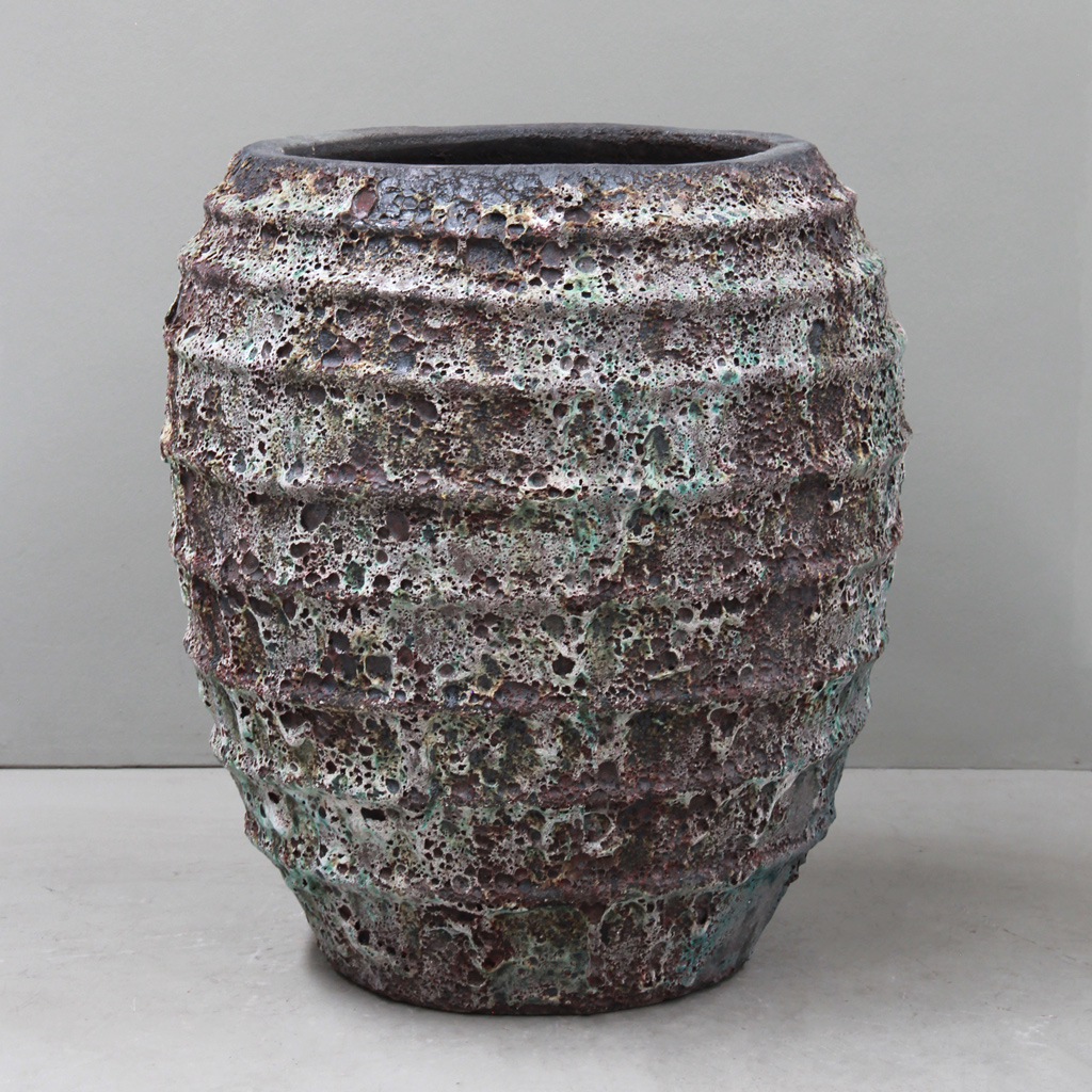 Midnight Green Hive jar D67cm x H78cm