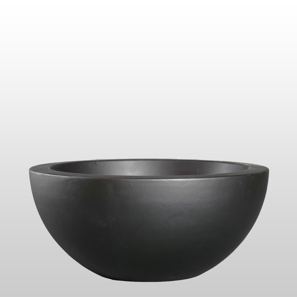 Black Fairfield Bowl D90cm x H40cm