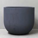 Pigmented Charcoal Contemporary U Planter