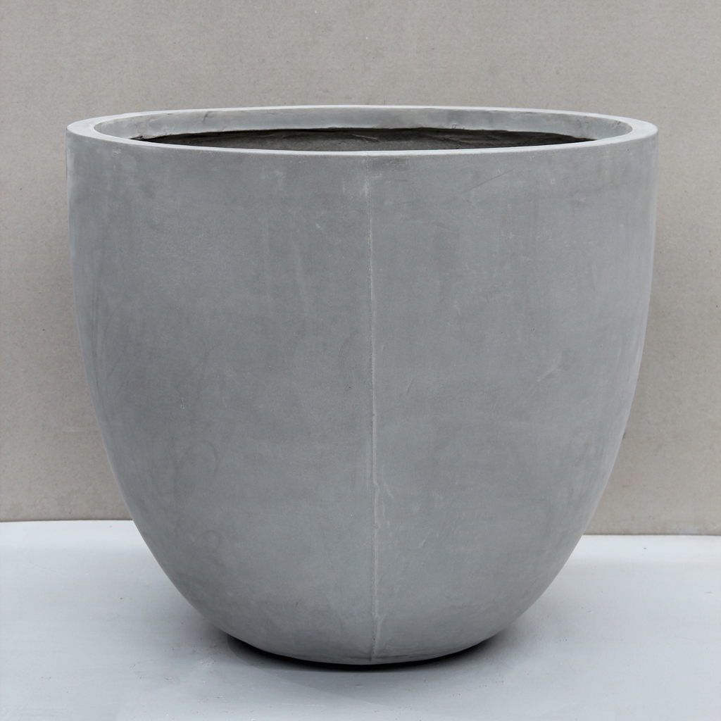 Grey Egg Pot