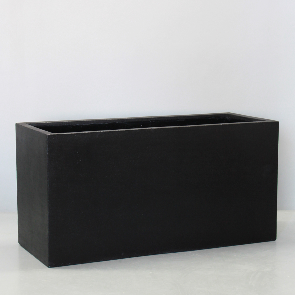 Black Stone Plain Trough