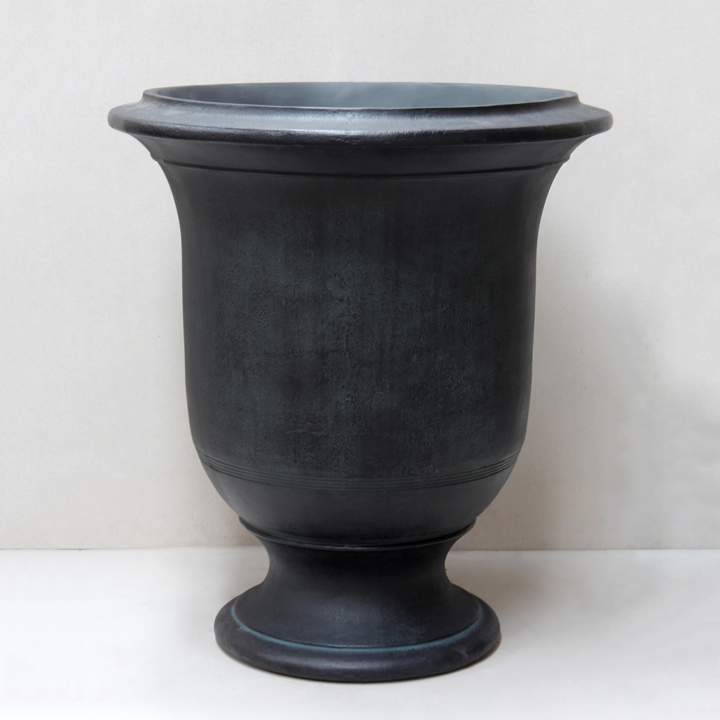 Real Bronze Finish Plain Anduze Style Urn