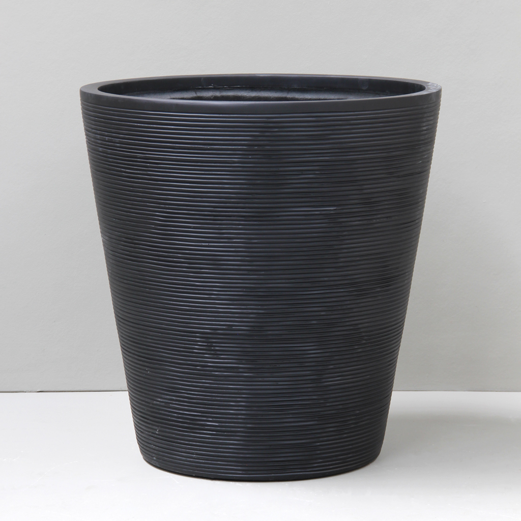 Black Cone Pot