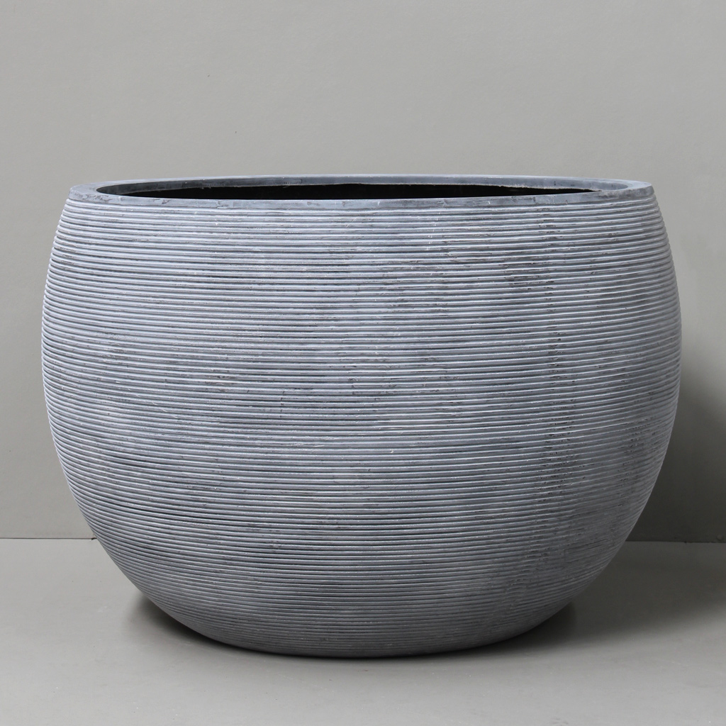 Grey Ball Pot