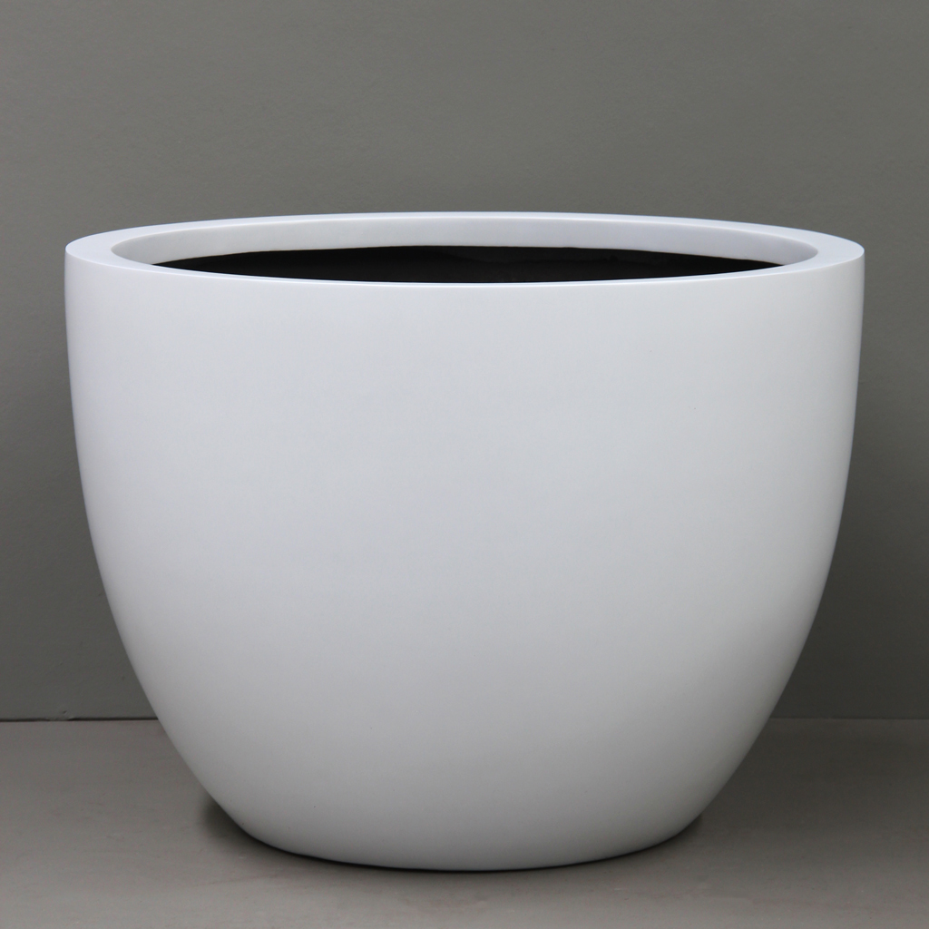 White Egg Pot