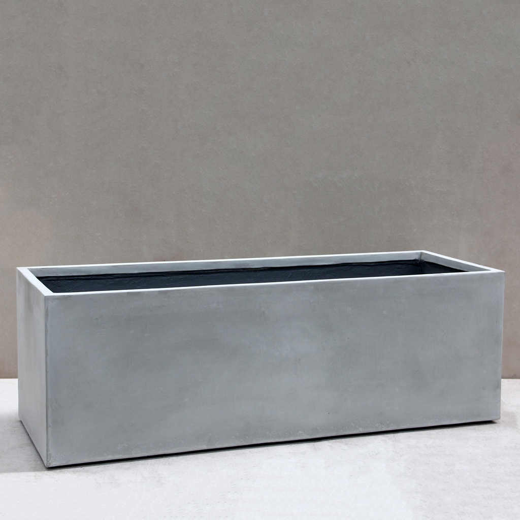 Grey Portico Trough - L200 x W45 x H50cm