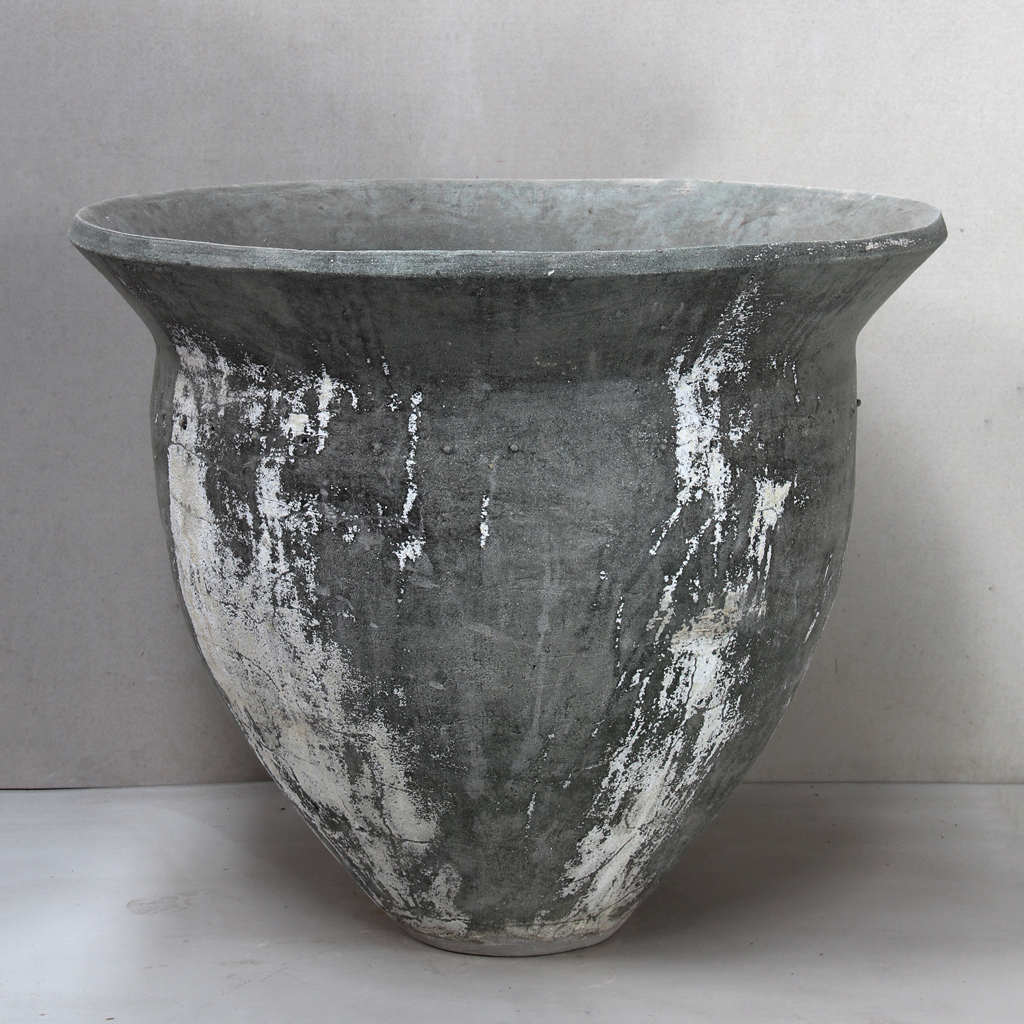 Green White Bell Bowl