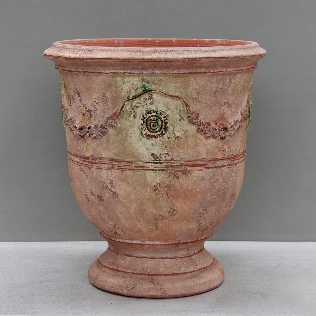 Antique Finish Traditional Anduze Urn