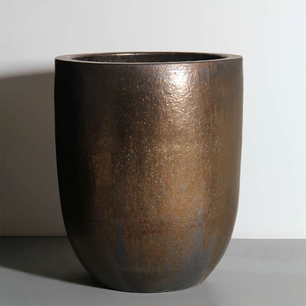 Heavy Metal Tall U Pot D66cm x H80cm