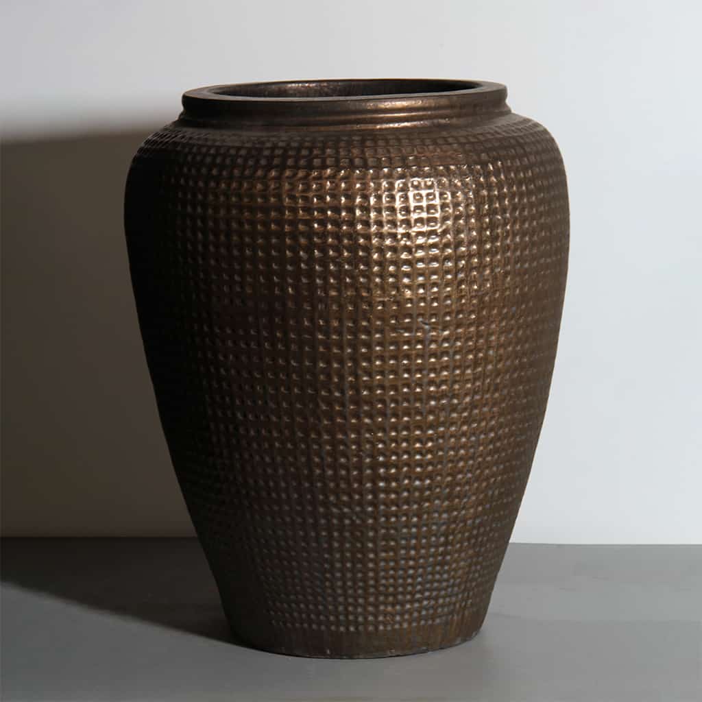 Heavy Metal Dimple Jar 66cm x 87cm