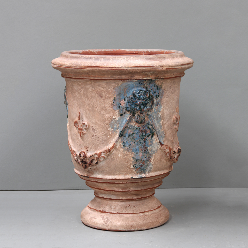 Antica XVIIth Chinon Anduze Urn - D46cm x H60cm