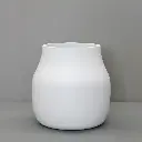 White Caneco Pot