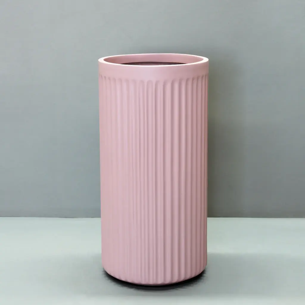 Pink Salt Doric Cylinder 