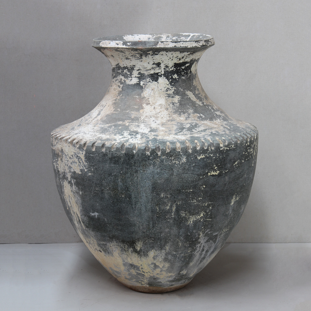 Green White Grecian Urn D87 x H103cm