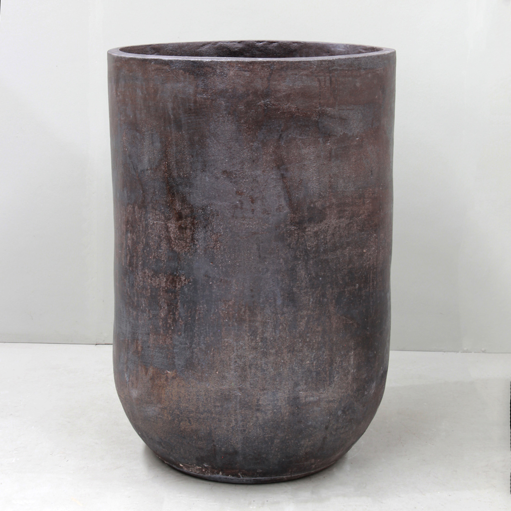 Copper Tall U Pot D70cm x H100cm