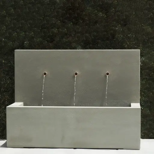 [CI3104WZ] Weathered Zinc 3 Spout Fountain