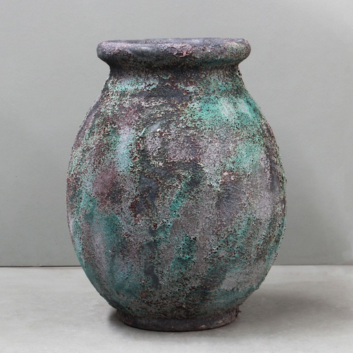 [TDR07MG] Midnight Green Olive Jar D63cm x H73cm