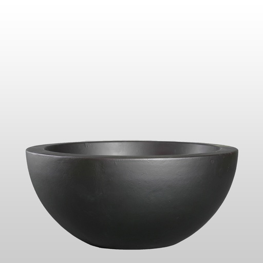 [GRR01BK] Black Fairfield Bowl D90cm x H40cm