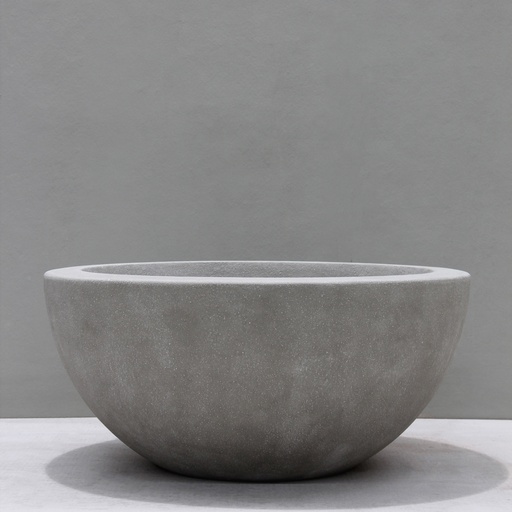 [GRR01NC] Natural Cement Fairfield Bowl D90cm x H40cm