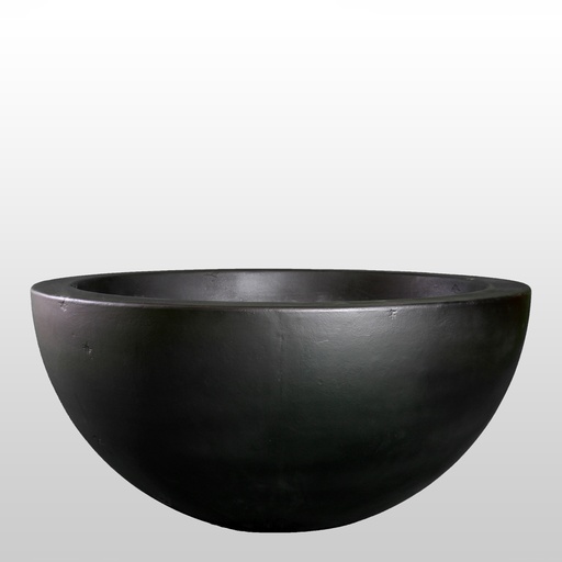 [GRR04BK]  Black Kensington Bowl D120cm x H57cm