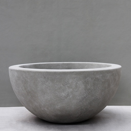 [GRR04NC]  Natural Cement Kensington Bowl D120cm x H57cm