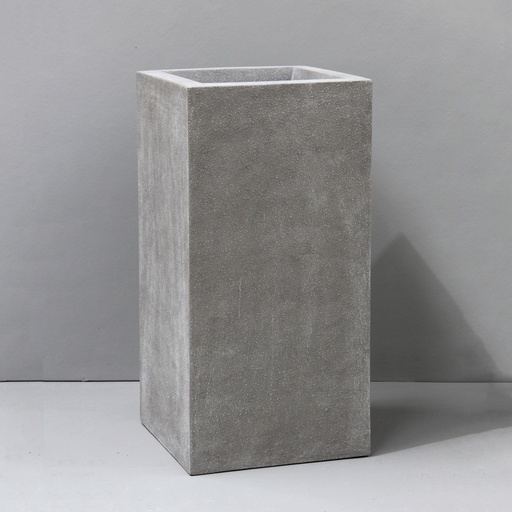 [GRS02NC] Natural Cement Tall Square W40cm x H80cm