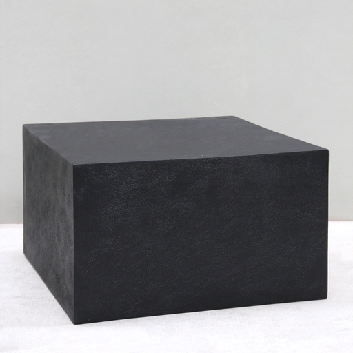 [GRP02BK] Black Square Plinth W70cm x H40cm