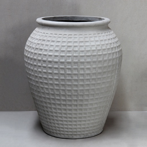 [URR09GR] Grey Dimple Jar D75cm x H86cm