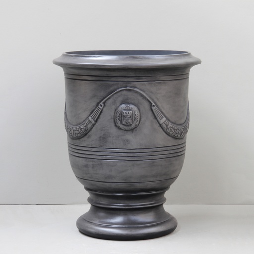  Light Slate Anduze Urn With Garland