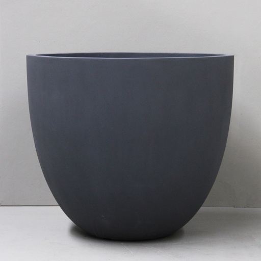 Pigmented Charcoal Egg Pot