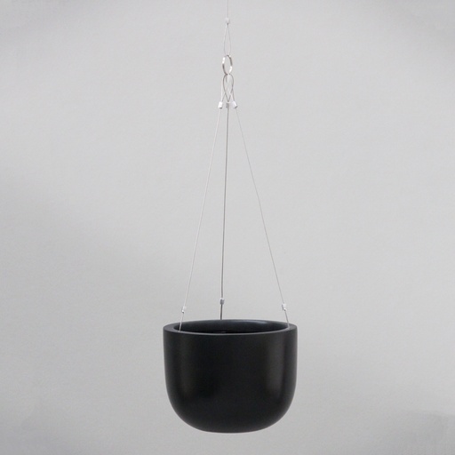 [BHP1-BK] Black Hanging Pot D20cm x H15cm