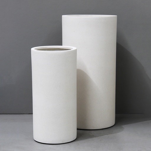 Ivory Tall Cylinder