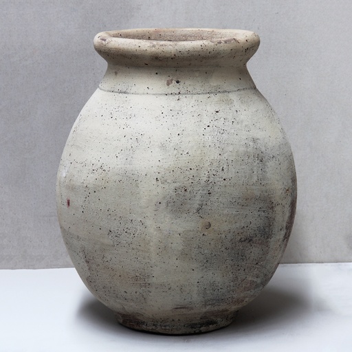 [TDR07WWH] Worn White Olive Jar D63cm x H73cm