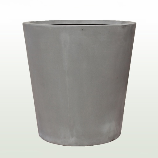 Natural Cement Wellington Round Tapered Pot